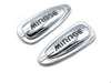 Mitsubishi Mirage Hatchback Chrome Side Lamp Side Vents Covers (12-15)