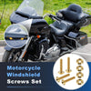 Harley Touring FLTRX Road Glide Windshield Screws 4x (2015–2023)