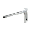Harley Sportster, Dyna 1-1/4" Fat Chrome 6" Rise T-Bars Handlebars (2004-2023)