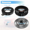 Ford Mustang 6Cyl 3.8L AC Compressor Clutch (1994-2004)