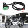 Motorcycles with Reflector Iron Bracket Push Button Switch