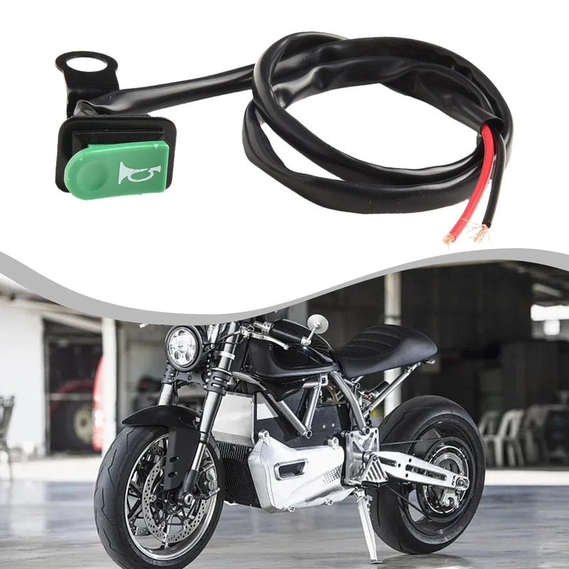 Motorcycles with Reflector Iron Bracket Push Button Switch