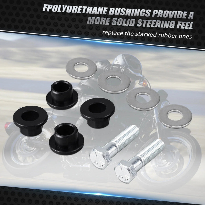 Harley Fat Boy FLFB / FLFBS Handlebar Riser Mount Bushings (2018-2024)