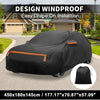 Jeep / SUV with Driver Door Zipper Waterproof Universal Car Cover
