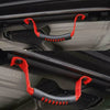 Jeep Wrangler JL Red Roll Bar Grab Bars (2018 - Present)