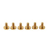Bike Motorcycle 6 x Gold Titanium M6x15mm Torx Head Bolts