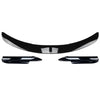 BMW E90 E91 M-Tech (2005-2008) Black Front Lip Splitter