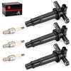 Yamaha YXZ1000R SE EPS 3 x Ignition Coils w/ Spark Plug (2016–2019)