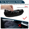 Porsche Macan Eyeglasses Holder Storage Box Suede Black Sunglasses Case