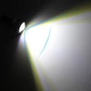 2pcs White Motorcycle Eagle Eye Lights Strobe Backup Lamps Mirror Mount