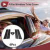 Chevrolet Trailblazer (2024 - 2025) Carbon Fiber Door Pillar Window Trim