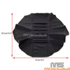 Honda CR125 CR250 CRF150F CRF230F Black Ribbed Gripper Seat Cover