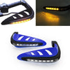 Dirt Bikes & ATVs Universal Blue Motorcycle Handguards with LED Lights