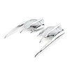 Honda Goldwing GL1800 Chrome Falcon Fairing Emblem Cover (2012-2017)