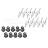 Honda Yamaha Suzuki BMW Ducati Universal Silver Windshield Bolt Screws
