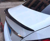 Mercedes-Benz C-Class W205 Sedan Rear Spoiler Wing ABS Black (2015-2021)