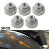 Harley Davidson 5 x Rear Fender Passenger Seat Bolt Tab Screw Nut Covers