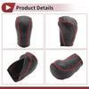 Mazda CX-5 Black Red Faux Leather Car Gear Shift Knob Cover (2012-2023)