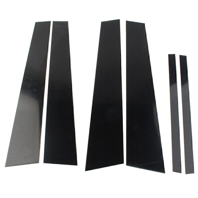 Honda Accord (2013-2017) - 6pcs Black Door Trim Cover Kit