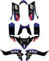 Yamaha YFZ50 YFZ 50 Graphics FURY Style Decals (2004-2023)