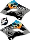 Kawasaki KLX 110 (2010-2023) - Stickers & Graphics Radiator Decals