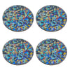 Car 4 x Rubber Universal 7cm Cup Holder Anti-Slip Coasters