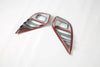 Toyota Highlander Carbon Fiber Front Fog Light Decor Cover Trim (2020-2023)