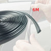 Car 1pc 6M U-Shape Auto Door Moulding Rubber Strip Trim Guard Edge Protector Cover