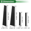 BMW X6 (2020-2024) Black 8 Pcs Door Pillar Window Trim