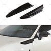 Toyota 86 Subaru BRZ Black Side Fender Fin Vent Trim (2012-2020)