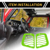 Jeep Wrangler JL JLU Dashboard Side Air Vent AC Outlet Cover (2018-2024)