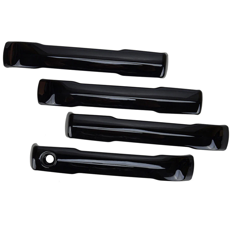 Toyota Tundra 4pc Black Exterior Door Handle Cover Trim (2022-2023)