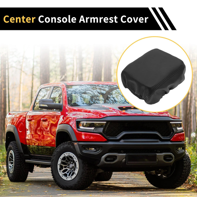 Jeep Wrangler Microfiber Leather Black Armrest Cover (2007-2023)