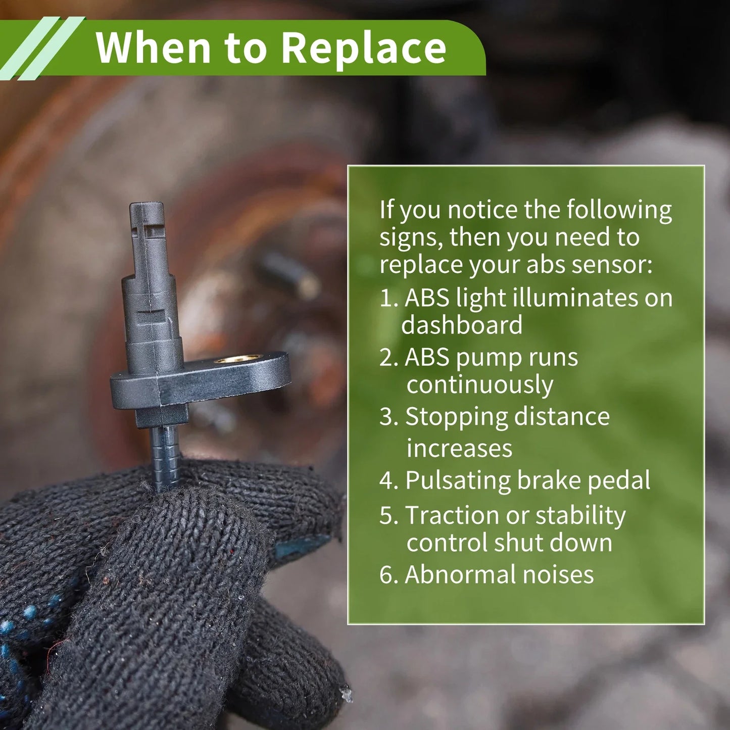 ABS Wheel Speed Sensor for Toyota 86 (2012-2023) - 1 x Rear Left