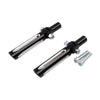 Harley Softail Fat Boy FLSTF Passenger Footpegs Footrests (2000-2006)