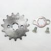 PIT TRAIL QUAD DIRT BIKE ATV BUGGY 15T 17mm Front Sprocket Cog