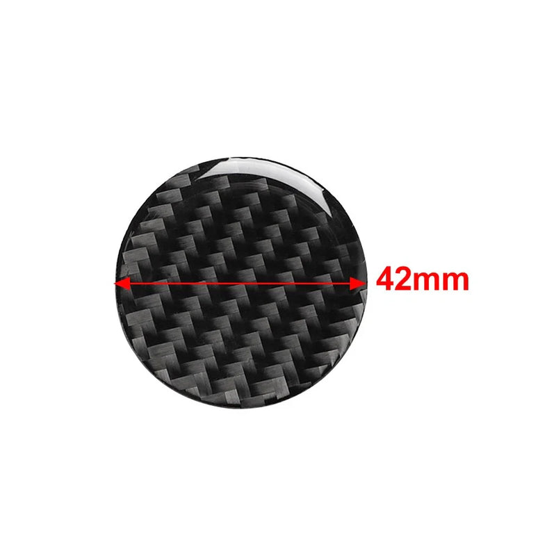Audi A3 Carbon Fiber Multi-Media Control Knob Cover Trim (2014-2019)
