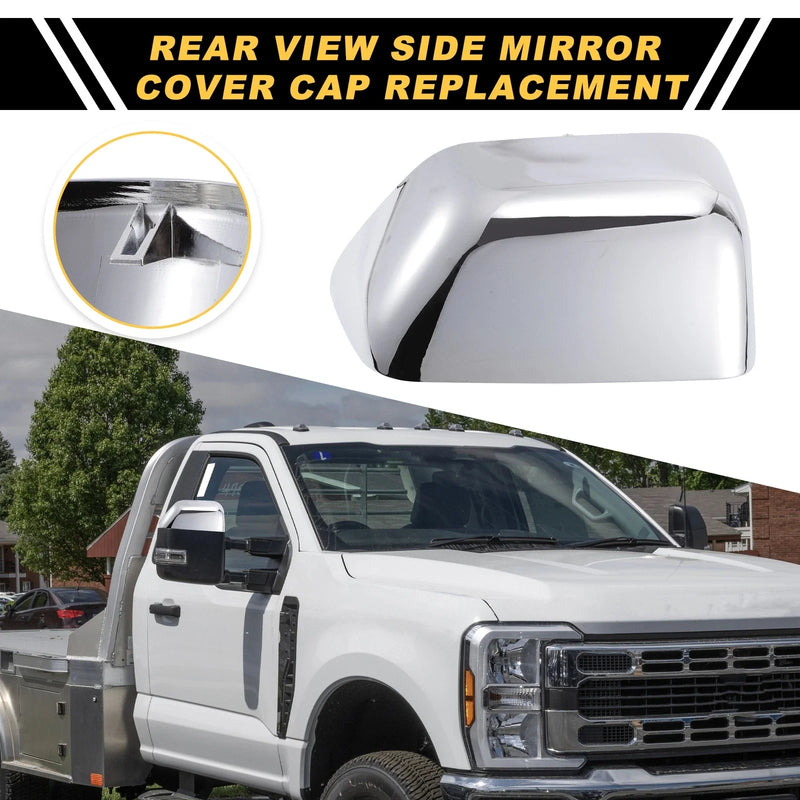 Ford F-250 F-350 F-450 F-550 Chrome Right Side Mirror Cover (2008-2016)