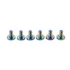 Motorcycle Bike 6 x Alloy Bolts Truss Torx Head Screws M6x25mm