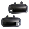 Exterior Door Handle Black Front L+R Fits Nissan Frontier D22 Pickup 1998-05 D06