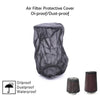 Universal 12x24cm Protective Air Filter Cover Sock (Fits Various Models)