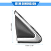 Nissan Sentra (2016-2019) Black Front Right Door Mirror Flag Cover