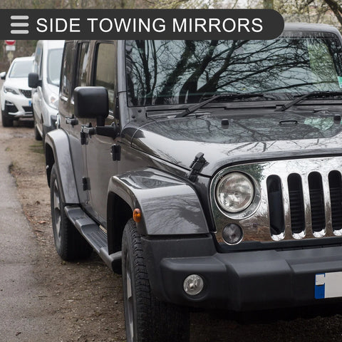 Jeep Wrangler 2007-2017 Tow Mirrors (2 x)