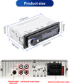 Nissan Navara Bluetooth Music Radio 1DIN Car Stereo MP3 Player (2006-2015)