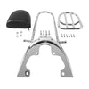 Harley V-Rod Night Rod Sissy Bar Backrest Luggage Rack Baseplate (2007-11)
