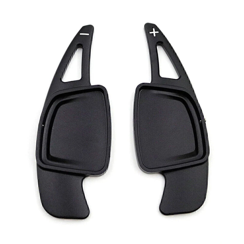 Audi A6 A7 A8 S4 S5 CNC Black Steering Wheel Paddle Shifter Extensions (2019-2023)