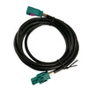 LVDS 4 Core 4Pin Z Female Car Radio GPS Display Cable