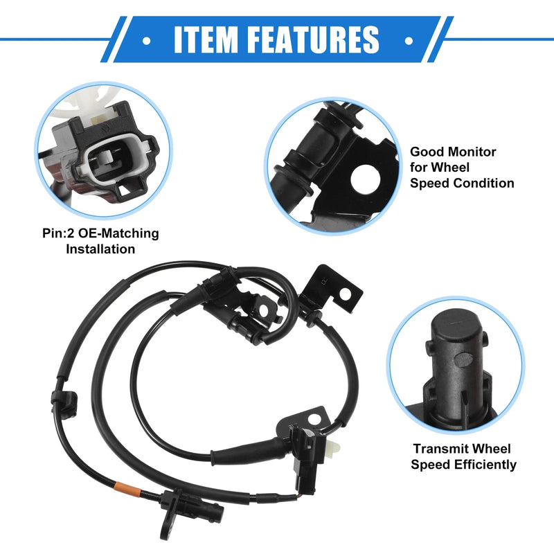 Kia Optima ABS Wheel Speed Sensor Front Right (2012-2016)