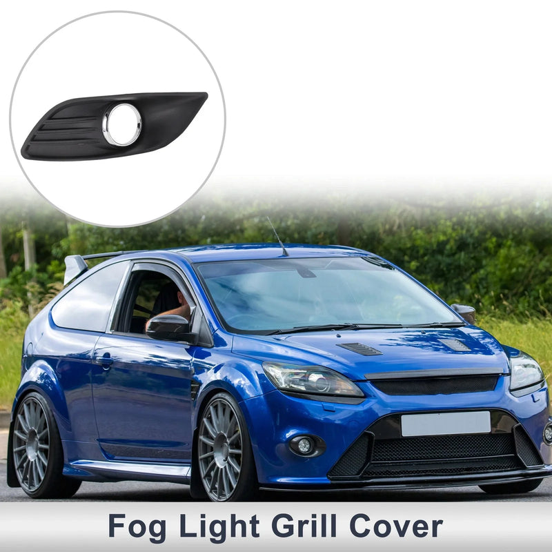 Ford Focus (2009-2012) Black 1 Pc Front Right Fog Light Grill