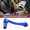 Bosuer 125 Blue Head Folding Gear Shifter Lever / 1x /